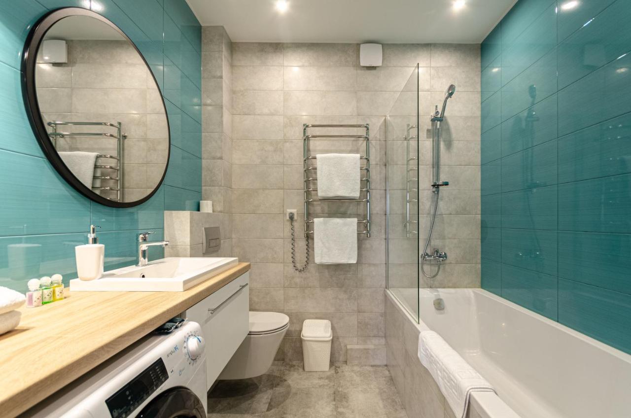Petrovdom 5-25 In Cozy Apartment In Residential Complex "Beresteiskyi" 키예프 외부 사진