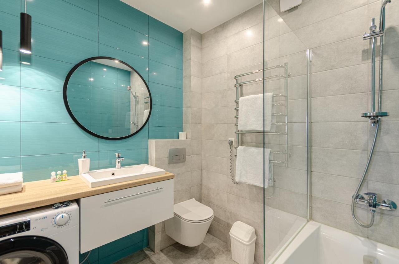 Petrovdom 5-25 In Cozy Apartment In Residential Complex "Beresteiskyi" 키예프 외부 사진